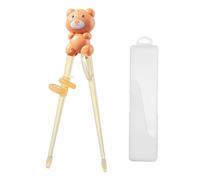 Child Friendly Chopsticks Bear Pattern Chopsticks ABS Fun & Engaging for Teaching Dining Etiquette Toddler Chopstick Trainer