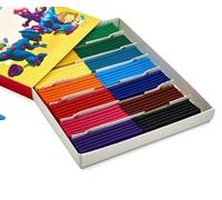 Child-Friendly Classic Non-Hardening Modelling Clay - Natural Binding Ingredients - EN71 Compliant - 18 Bright Colours
