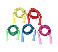 Child Friendly Jump Rope with Comfortable Plastomer Grips Portable Kids Ropes for Various Ages Family Fitness Rope