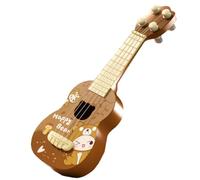 Child Friendly Miniature Guitar Toy For Beginners Enhances Motor Skills Through Fun Musical Exploration Musical Toys For Toddler