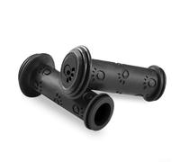 Child Friendly Rubber Bike Handlebar Grips for Bicycles and Scooters, Easy to Use (black)