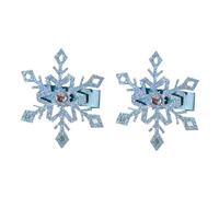 Child Friendly Snowflake Hair Clip Alloy Hairpin Fashion Hairpiece for Adding a Touch of Fun for Various Hairstyles 2Pcs