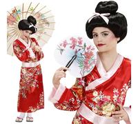 Child Geisha Girl Costume Widmann Ages 11-13 (L), Height 158cm