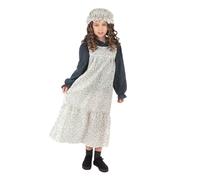Child Girl Historical Victorian Maid World Book Day Fancy Dress Costume