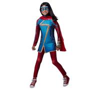 Children's Official Ms. Marvel Superhero Marvel Comic Book Fancy Dress Costume