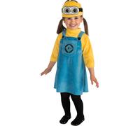 Child Girl Toddler Official Minion Fancy Dress Costume 2-3 Years