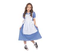 Child Girls Classic Dorothy Wizard of Oz Country Girl Fancy Dress Costume