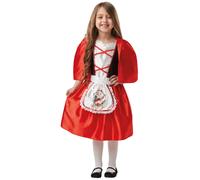 Rubies 641195M Official Red Riding Hood Book Day Character Costume, Kid's, Medium (Height 116 cm, Age 5-6) Halloween