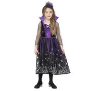 Child Girls Spiderella Princess Halloween Fancy Dress Costume
