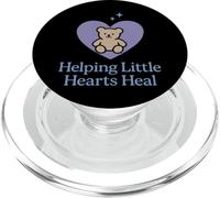 Child Grief Counselor Healing Hearts Trauma Support PopSockets PopGrip for MagSafe