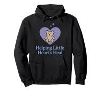 Child Grief Counselor Healing Hearts Trauma Support Pullover Hoodie