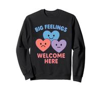 Child Grief Counselor Healing Hearts Trauma Support Sweatshirt