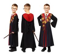 Child Harry Potter Deluxe Costume Kit Wizard Fancy Dress Book Week Outfit