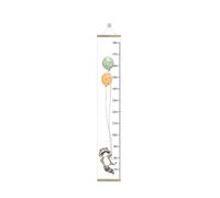 Child Height Chart， Growth Height Chart Hanging Rule Wall Decor for Kids Room Removable Measurement(Cartoon Cat)
