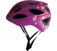 Child helmet Crazy Safety Cool Heart Violet M (54/58 cm)