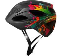 Child helmet Crazy Safety Cool Splash Orange M (54/58 cm)