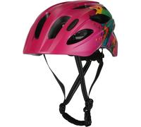 Crazy Safety Cool Splash, bike helmet, junior, pink 54-58cm