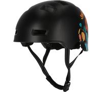 Child helmet Crazy Safety Rampage Flower Noir M (54/57 cm)
