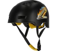 Child helmet Crazy Safety Rampage Skateboard Black L (57/61 cm)