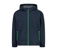 CMP - Kid Jacket Fix Hood, Black Blue, 104