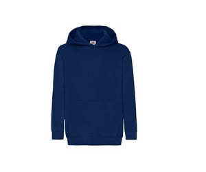 Child hoodie Fruit of the Loom Classic Bleu 5/6 ans