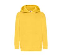 Child hoodie Fruit of the Loom Classic Jaune 12/13 ans