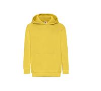 Child hoodie Fruit of the Loom Classic Jaune 9/11 ans