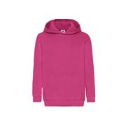 Child hoodie Fruit of the Loom Classic Rose 7/8 ans