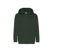 Child hoodie Fruit of the Loom Classic Vert 7/8 ans