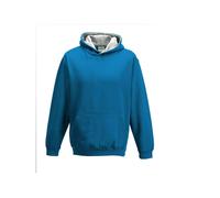 Child hoodie Just Hoods Varsity Bleu 5/6 ans