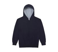 Child hoodie Just Hoods Varsity Bleu 7/8 ans