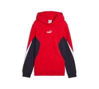 Child hoodie Puma ESS Block Rouge 8 ans