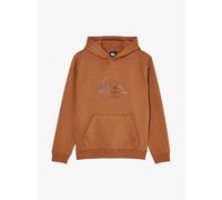 Child hoodie Quiksilver Comp Logo Marron 16 ans