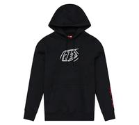 Child hoodie Troy Lee Designs Badge Noir M