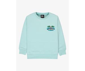 Child Illustration Sweatshirt Quiksilver Graphic Bleu 3 ans