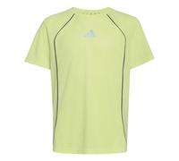 adidas Unisex Kids Tech Apparel Climacool Shirt, Frozen Lemon/Reflective Silver, 15-16 Years
