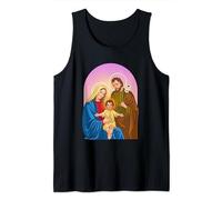 Child Jesus, Virgin Mary and St Joseph Tank Top