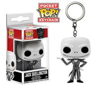 Child key ring Funko Pocket Pop Nightmare before Christmas Jack Skellington Blanc 4 cm