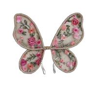 Child Lace Butterfly Wing Angelic Lace Wing Kids Butterfly Props Attractive for Fantasy Play & Photography