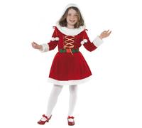 Child Little Miss Santa Costume Ages 7-9 (M)