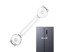 Child Lock for Door | Child Cabinet Lock Adhesive Transparent Safety Lock,Multi-Purpose Safety Latch No Drilling Childproofing Strap Lock for Drawers & Oven