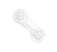 Child Lock for Door - Child Safety Lock Adhesive Transparent Cabinet Lock | No Drilling Safety Latch Childproofing Multi-Purpose Child Lock Strap Lock for Door