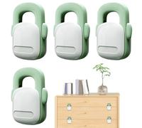 Child Lock for Refrigerator, Baby Proof Lock for Refrigerator - 4 Keyless Oven Door Locks | Heat Resistant Dishwasher Locks, Safety for