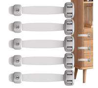 Child Locks for Cabinets and Drawers, Multipurpose Child Proof Cabinet Locks Child Proof Drawer Locks, Practical Child Safety Locks Door Safety Lock for Living Room Bedroom