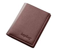 Child Luggage Small Wallet Card Men's -Thin Bank Purse Package Wallet Short purse (Coffee, One Size)