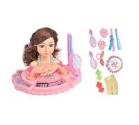 Child Mannequin Styling Head - Cosmetic Hair Training Figure, Imaginative Beauty Model | Multipurpose Pretend Salon Learning Toy Birthday Holiday Christmas Children Celebration Fun