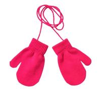 Child Mittens With String Kids Warm Gloves Soft Comfortable Mittens Cute | Stretch Gloves Little Kids Youth Girls Boys Cute Winter Accessories for Indoor Outdoor Cycling Hiking Camping Skiing Skat