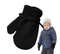 Child Mittens With String Warm Winter Gloves Soft Comfortable Cute | Stretch Mittens Little Kids Youth Girls Boys Cute Winter Accessories for Indoor Outdoor Cycling Hiking Camping Skiing