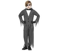 Child Mr Skeleton Costume Jack Skeleton - 7-9 Years