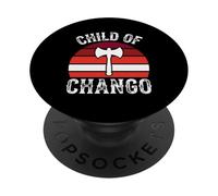 CHILD OF CHANGO Santeria Orisha Yoruba God PopSockets Adhesive PopGrip